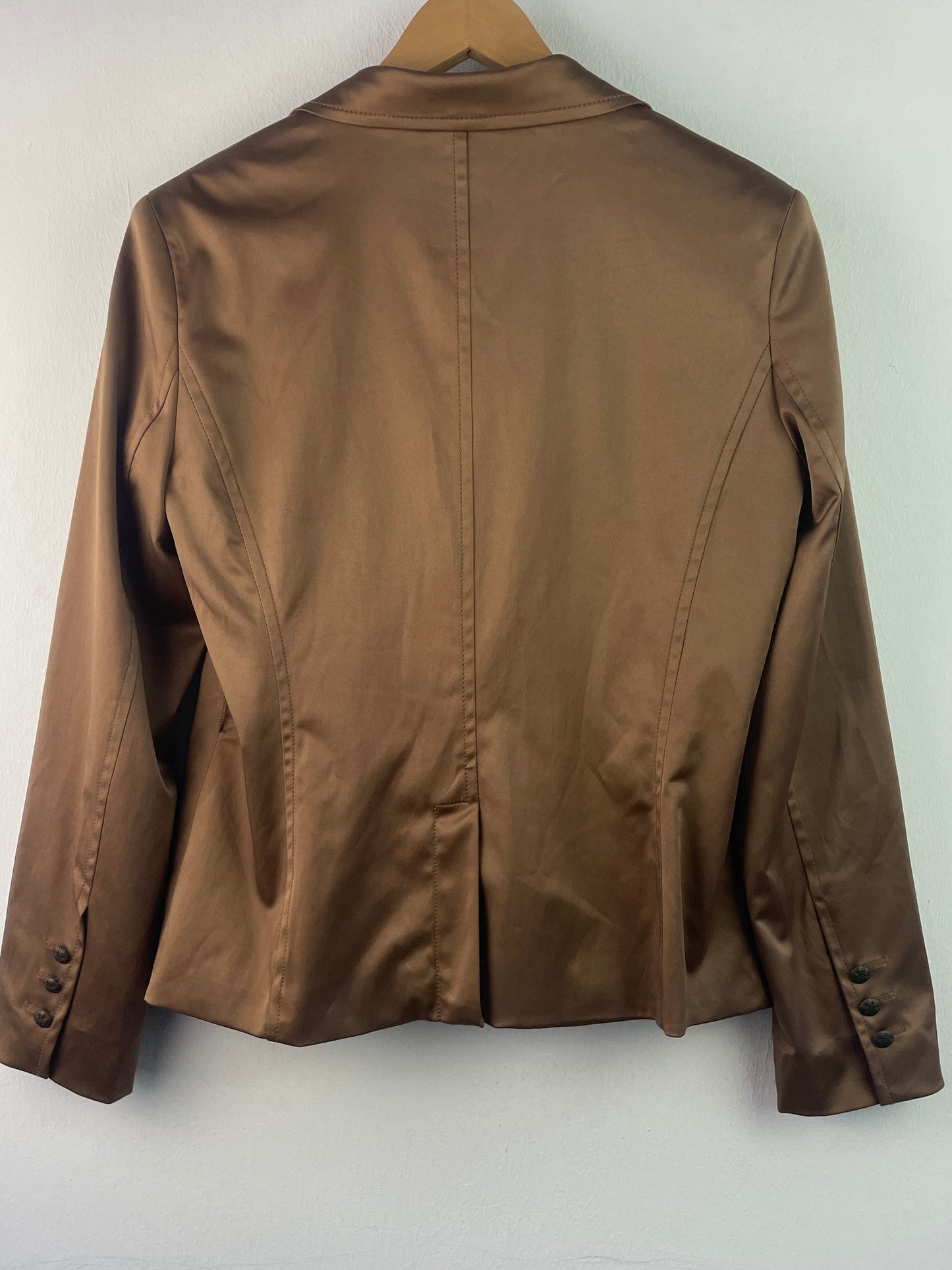 Vintage Damen Jacke Gr XL Farbe braun