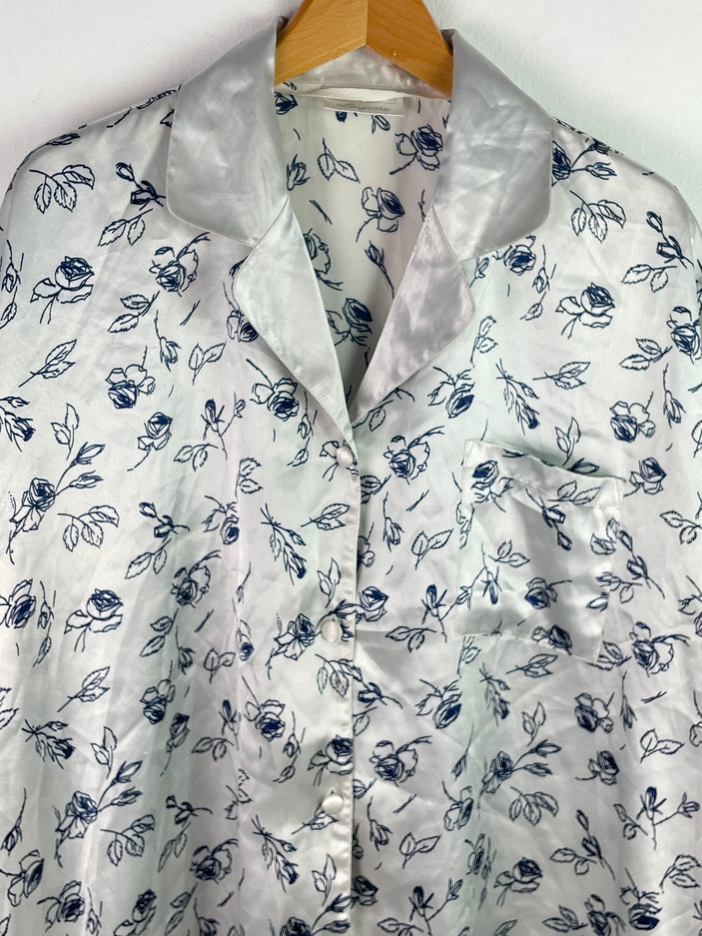 Hunkemöller Damen Nachthemd Gr. L Farbe Weiß