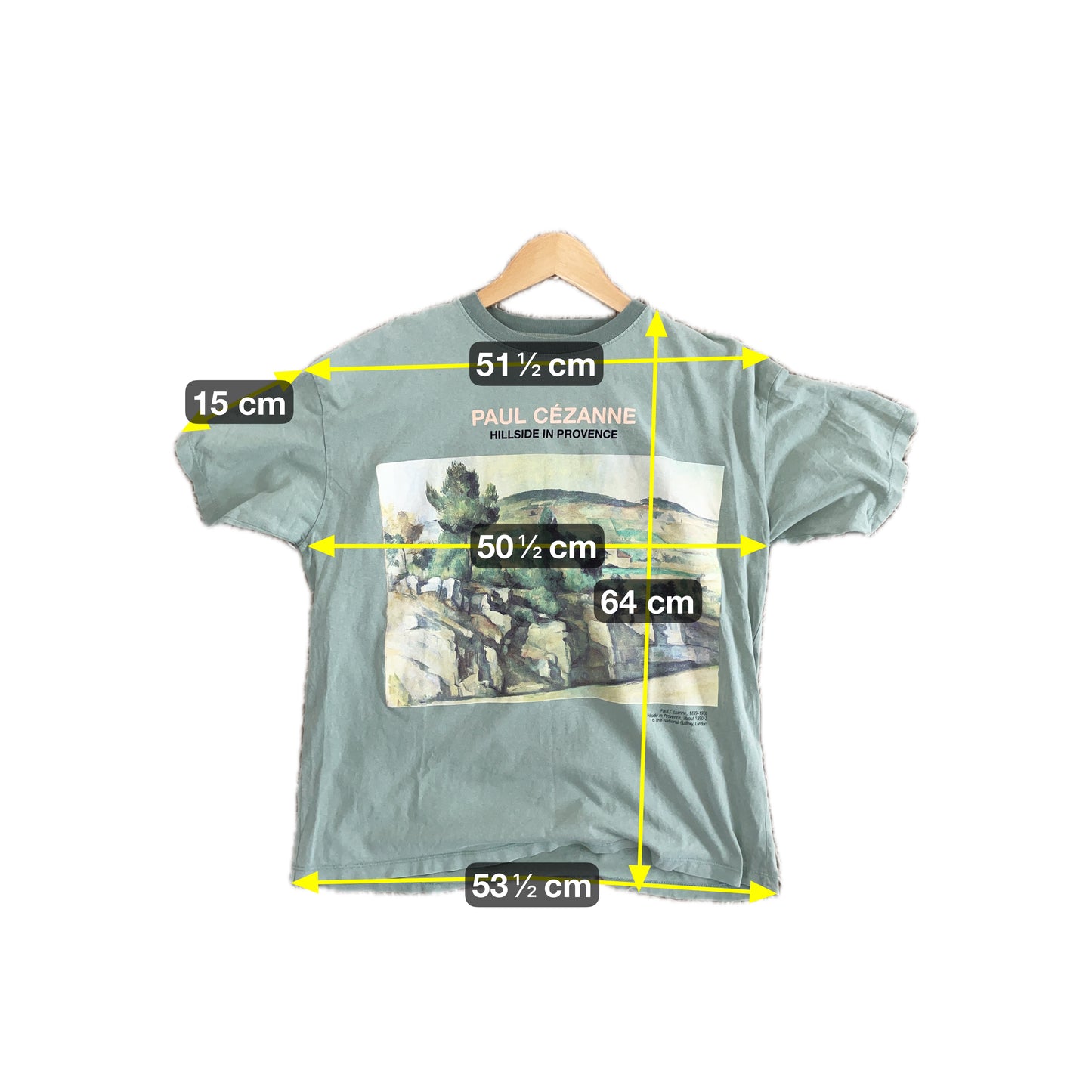 Pull & Bear Herren T-Shirt Gr. S Farbe Grün