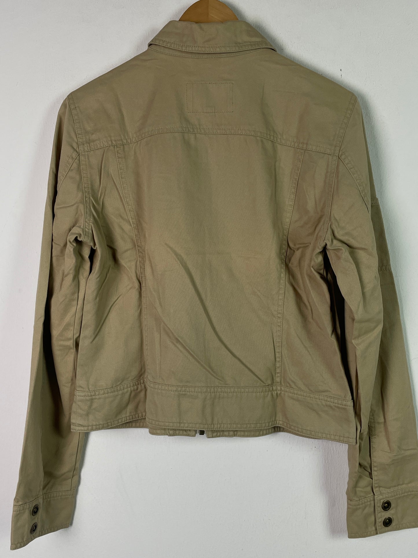 Mexx Damen Jacke im Bikerstil Gr L Farbe beige