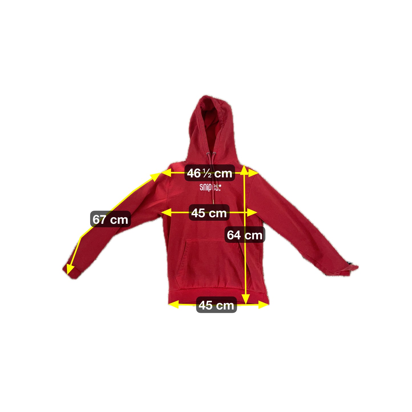 Snipes Herren Pullover Gr M Farbe rot