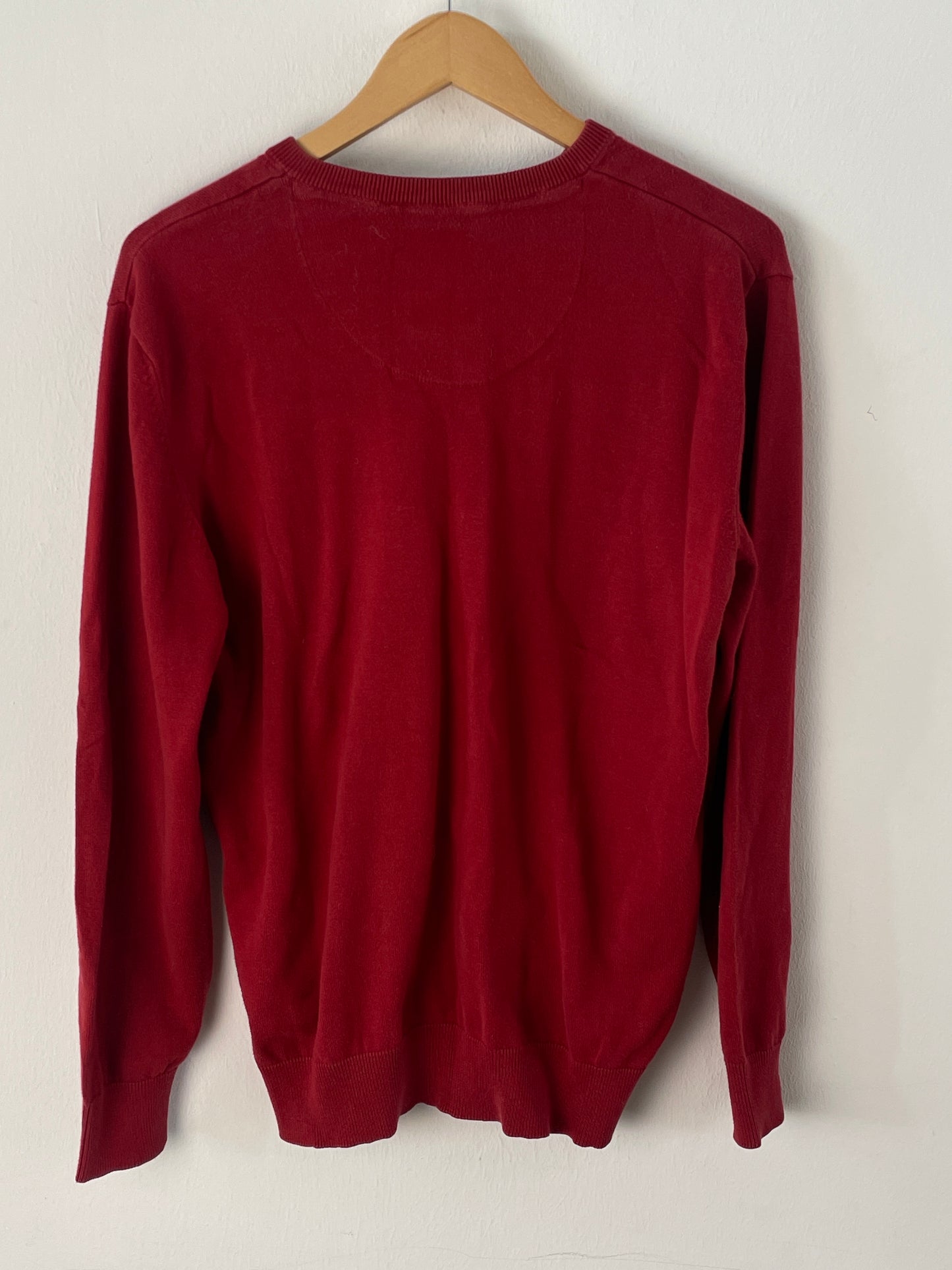 Tom Tailor Herren Pullover Gr L Farbe rot