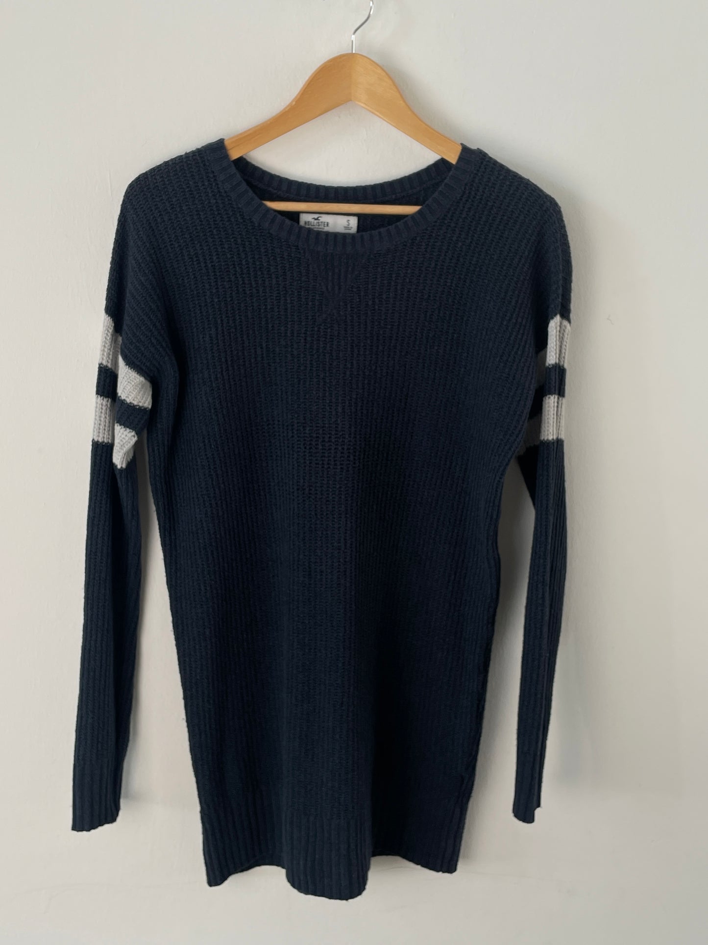 Hollister Herren Pullover Gr S Farbe marineblau