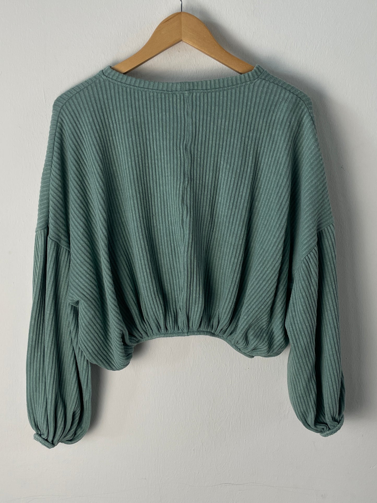 Zara Damen Pullover Gr M Farbe grün