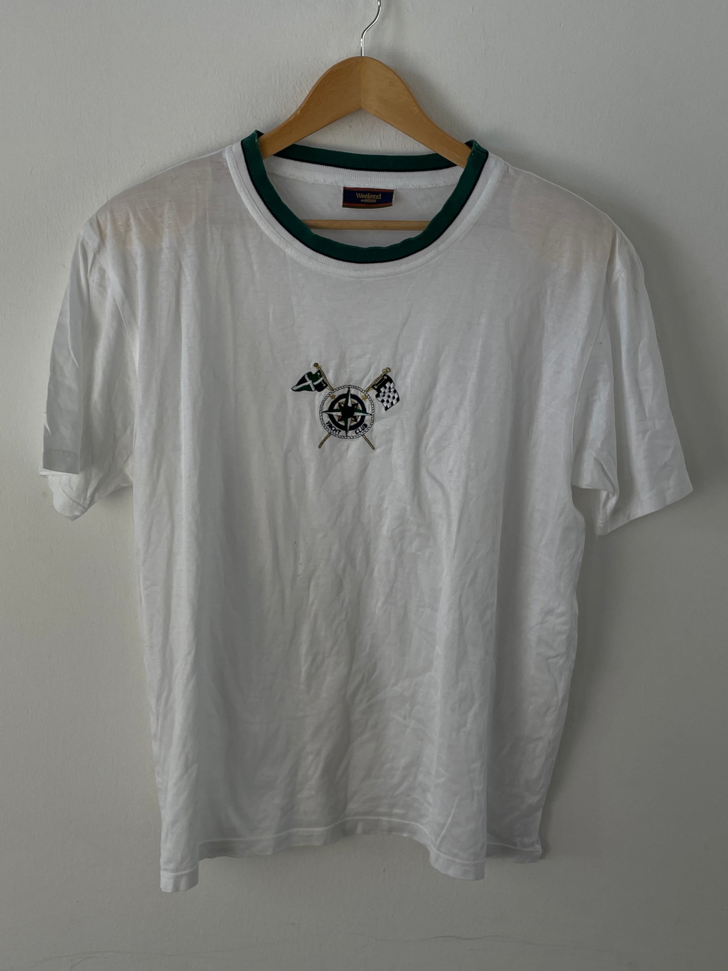 Weekend Herren T-Shirt Gr. L Farbe Weiß