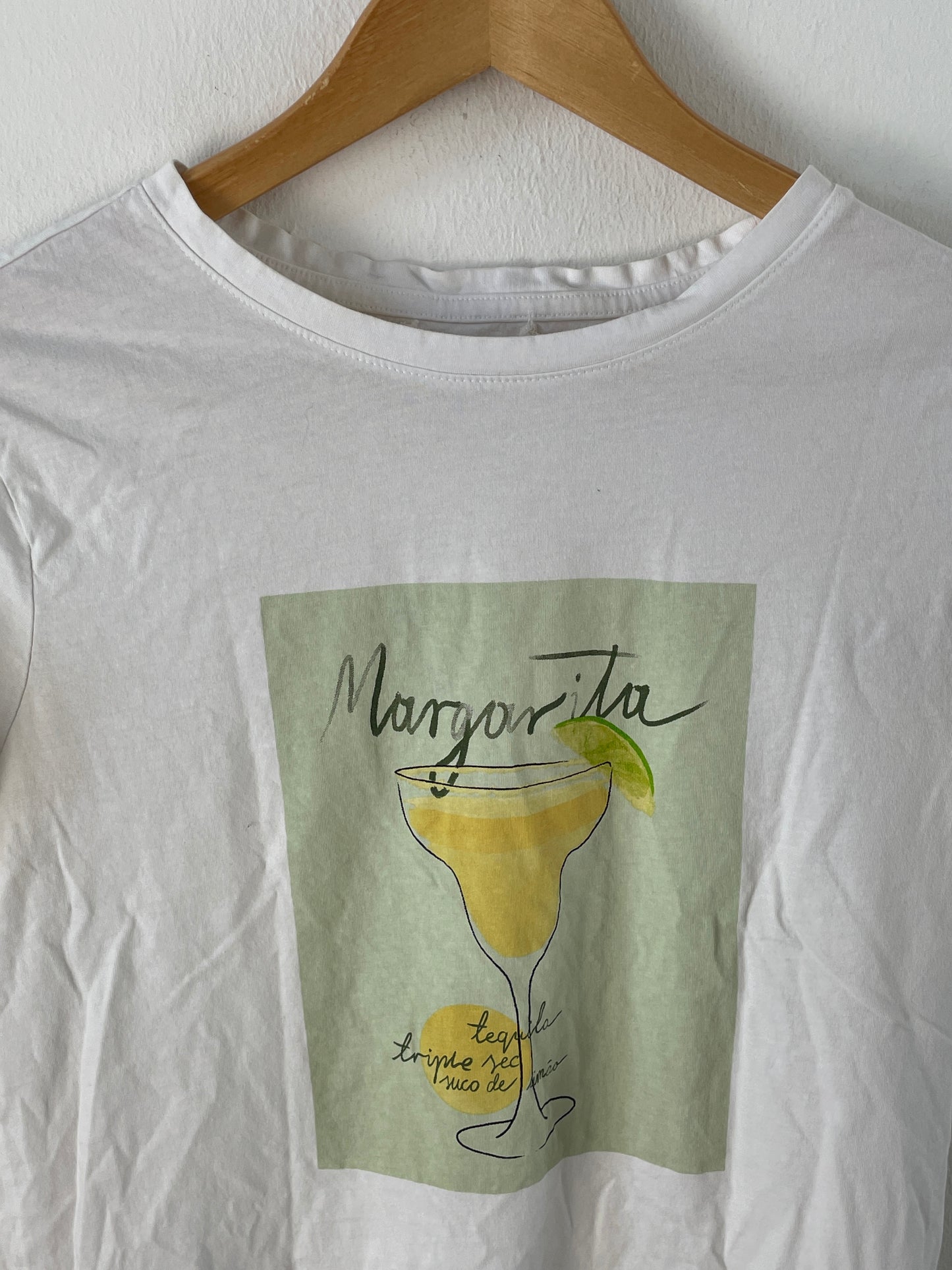 Vintage Damen T-Shirt Gr. M Farbe Weiß