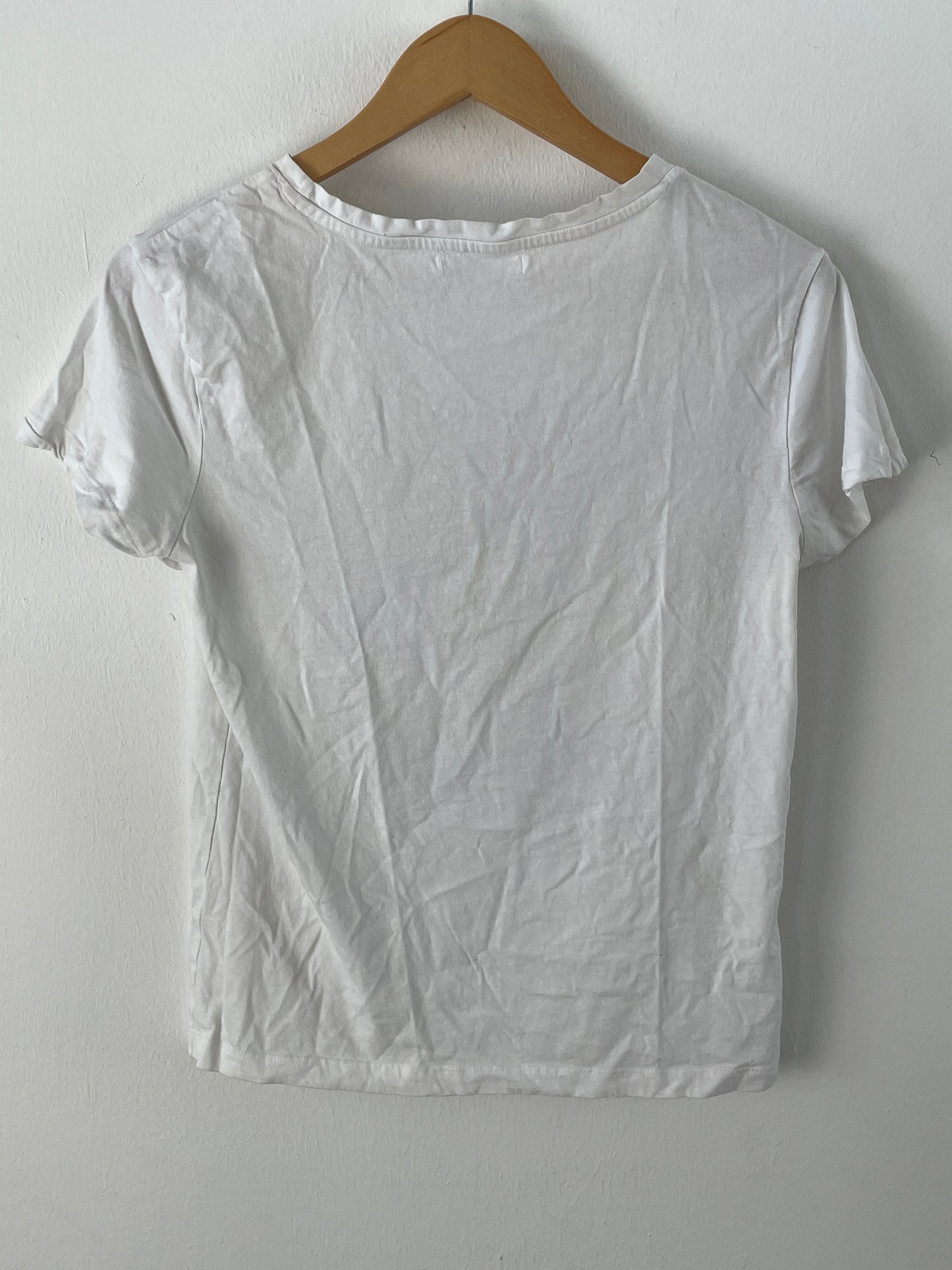 Vintage Damen T-Shirt Gr. M Farbe Weiß