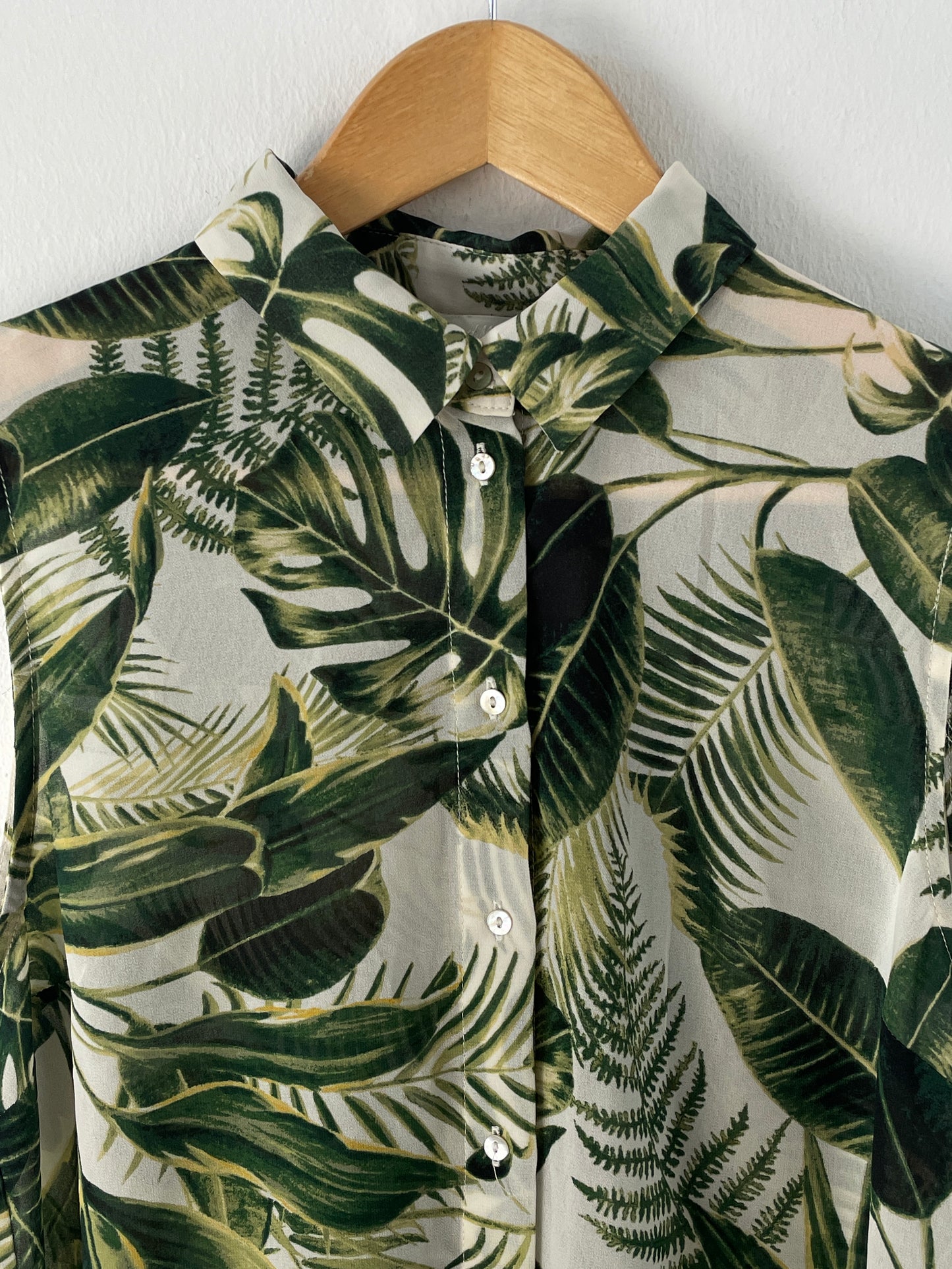 H&M Damen Bluse Gr. L Farbe Grün