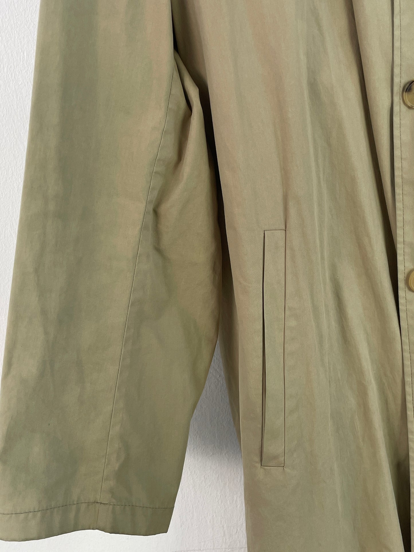 Hugo Boss Herren Trenchcoat Gr. L Beige – Klassischer Mantel Baumwolle / Hugo Boss Men’s Trench Coat Size L Beige – Classic Cotton Jacket