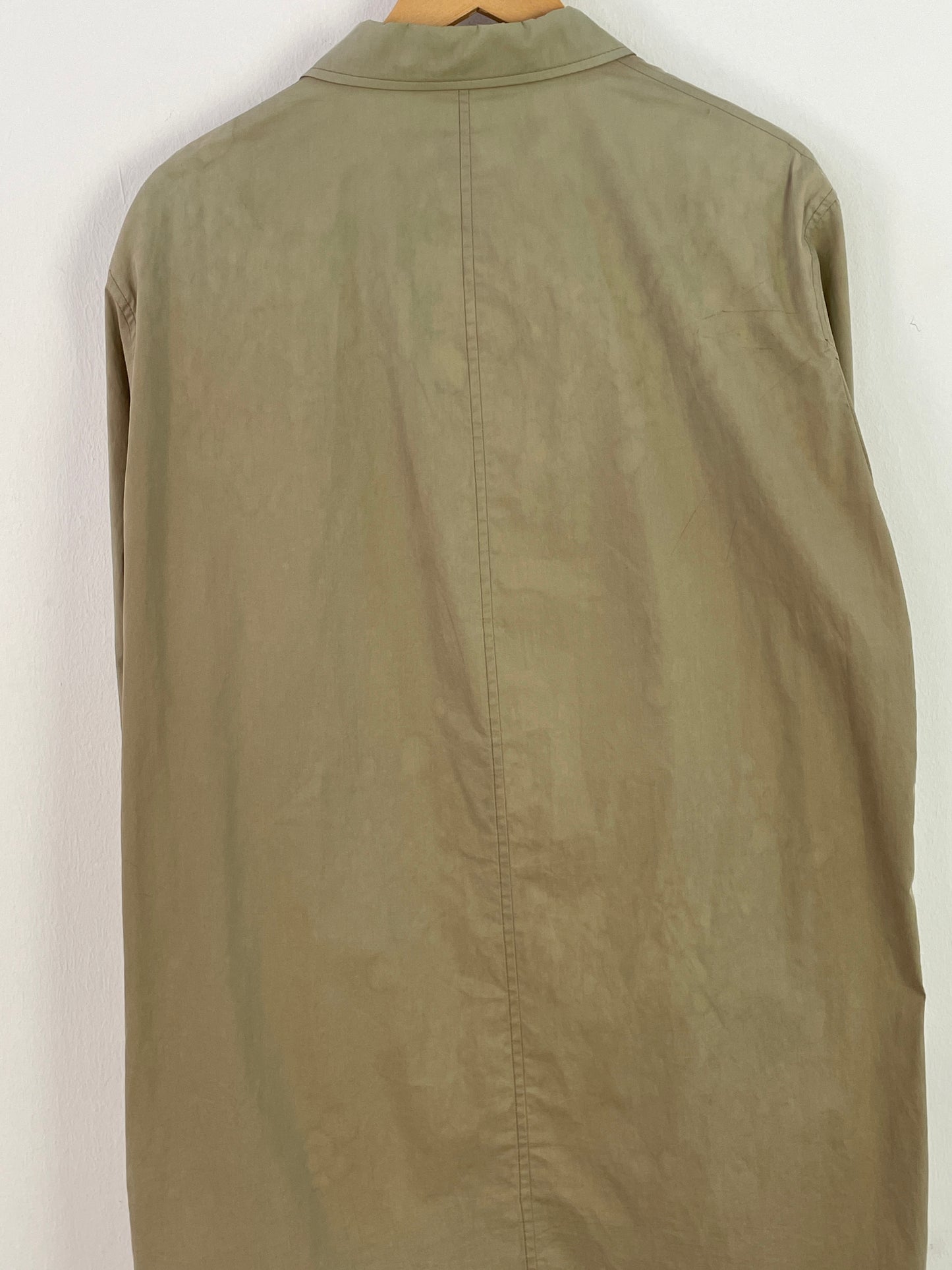 Hugo Boss Herren Trenchcoat Gr. L Beige – Klassischer Mantel Baumwolle / Hugo Boss Men’s Trench Coat Size L Beige – Classic Cotton Jacket