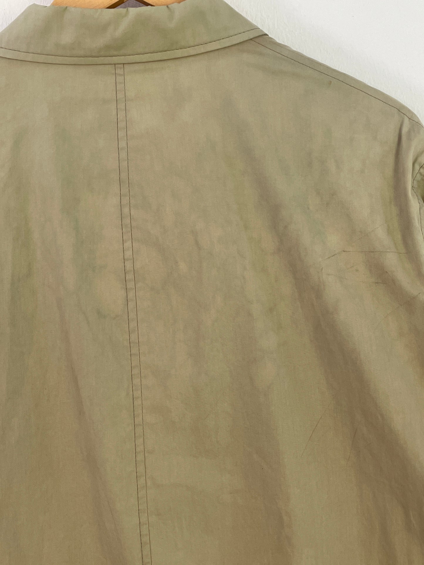 Hugo Boss Herren Trenchcoat Gr. L Beige – Klassischer Mantel Baumwolle / Hugo Boss Men’s Trench Coat Size L Beige – Classic Cotton Jacket