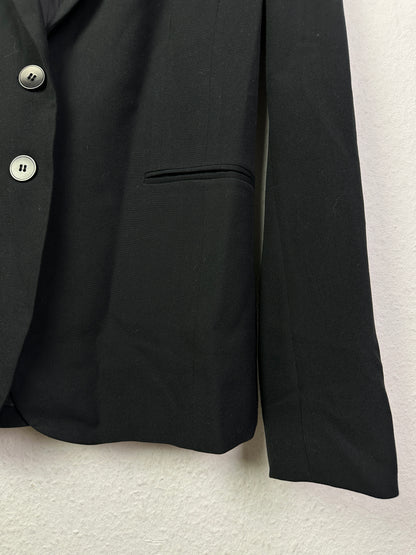 Benetton Damen Blazer in Schwarz Gr 36