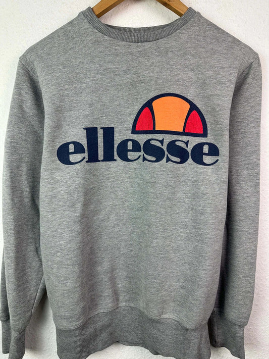 Damen Pullover Ellesse Gr XS Grau