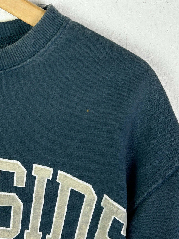 Original Vintage Pullover für Damen von Zara, 164 Größe in dunkelblau