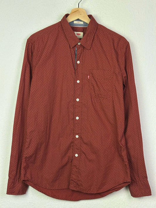 Herren Hemd Levi’s Gr M Rot