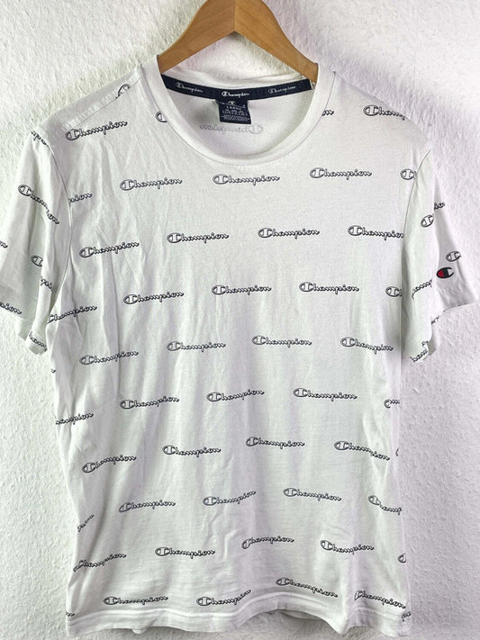 Herren T-Shirt von Champion Größe L in weiß