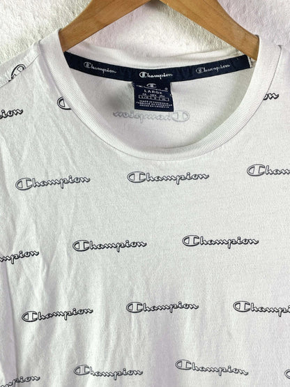 Herren T-Shirt von Champion Größe L in weiß