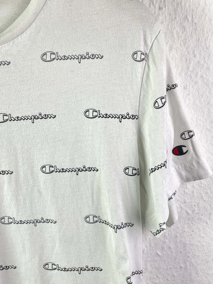 Herren T-Shirt von Champion Größe L in weiß