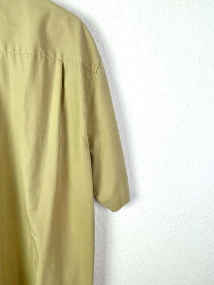 Vintage Herren Hemd in Beige von Barisal Gr.XL