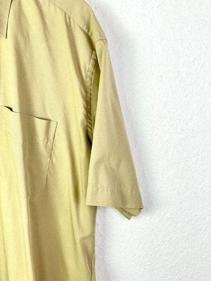 Vintage Herren Hemd in Beige von Barisal Gr.XL