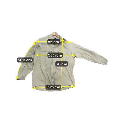 Walbusch Herren Hemd Gr M Farbe Beige