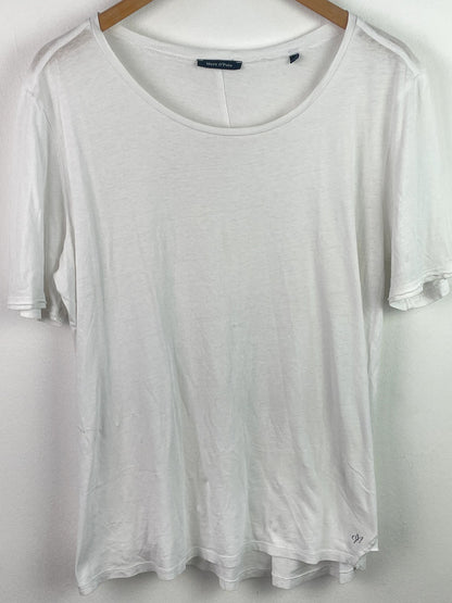 Marc o polo Herren T- Shirt  Gr L Farbe Weiß
