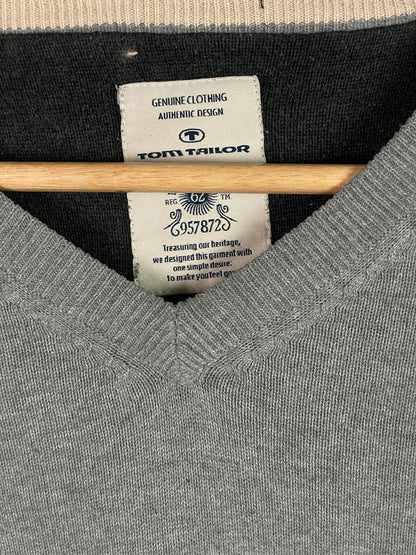 Tom Tailor Herren Pullover Gr M Farbe Grau
