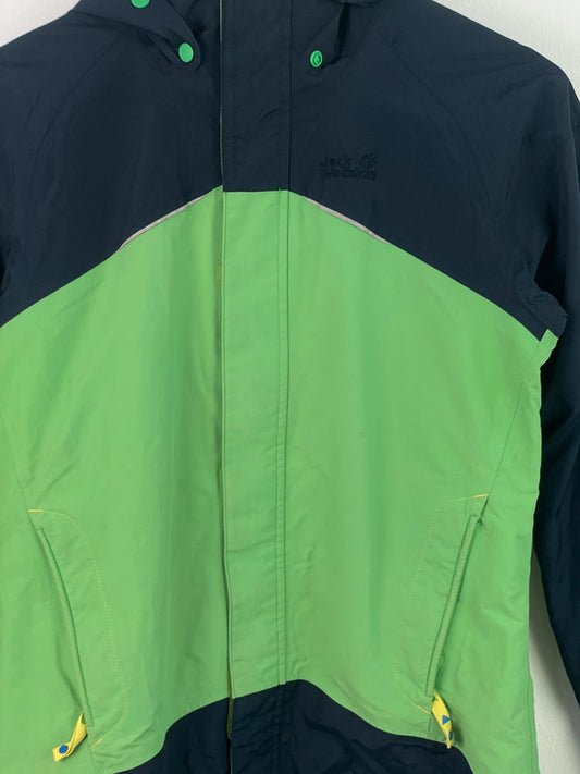 Jack Wolfskin Kinder Jacke Gr 152 Farbe Mintgrün, Marineblau
