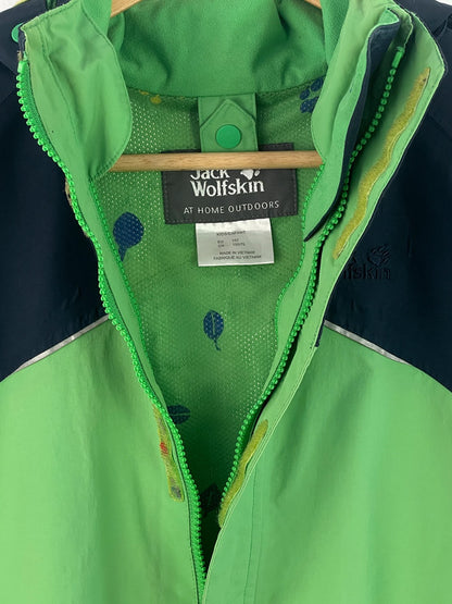 Jack Wolfskin Kinder Jacke Gr 152 Farbe Mintgrün, Marineblau