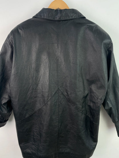 Echte Herren  Leder Jacke Gr L Farbe Schwarz