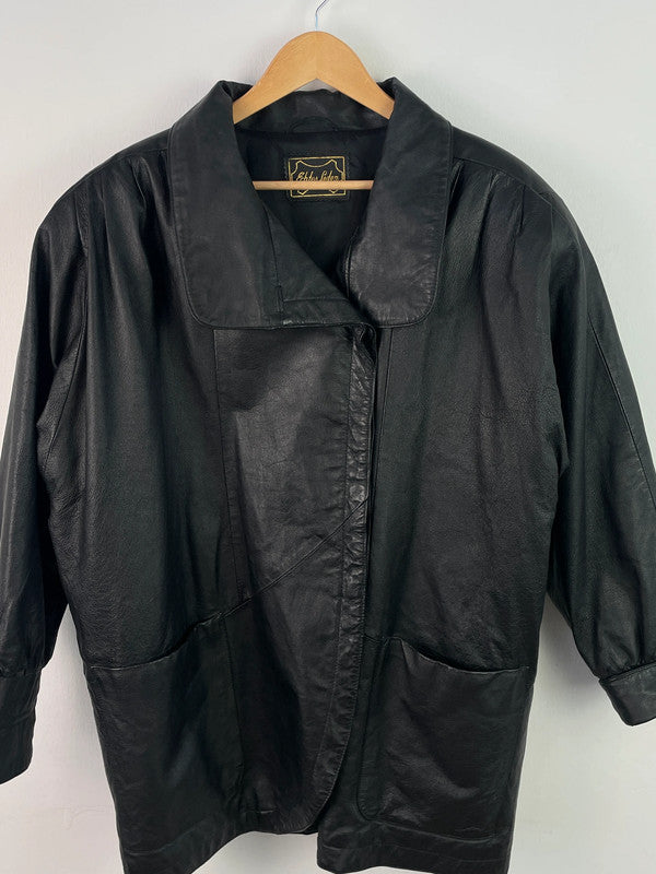 Echte Herren  Leder Jacke Gr L Farbe Schwarz