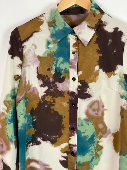 Damen Bluse Gr L Farbe Bunt
