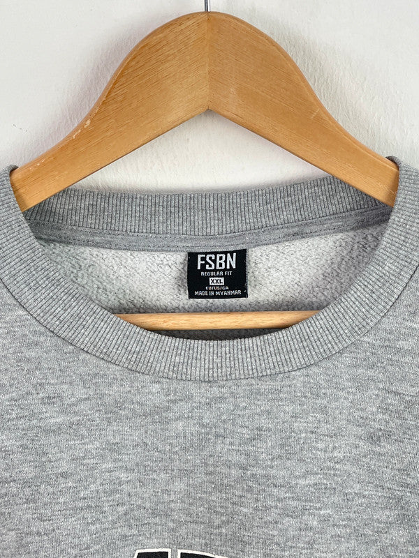 FSBN Herren Sweater Gr XXL Farbe Grau, Schwarz