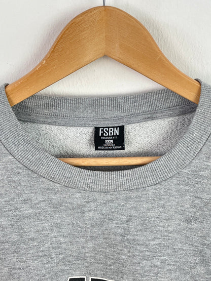FSBN Herren Sweater Gr XXL Farbe Grau, Schwarz