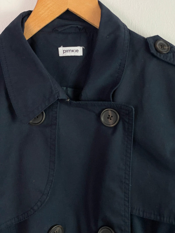Pimkie Damen Trenchcoat Gr S Farbe Marineblau