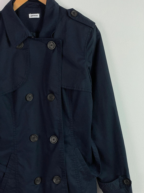 Pimkie Damen Trenchcoat Gr S Farbe Marineblau
