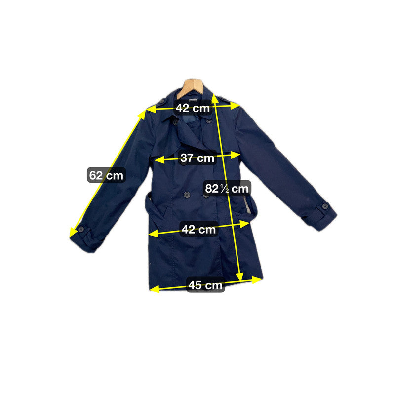 Pimkie Damen Trenchcoat Gr S Farbe Marineblau