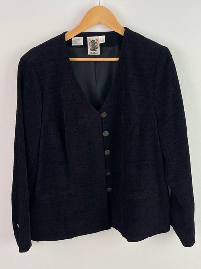 SOLO Damen Blazer Gr 50 Farbe Marineblau