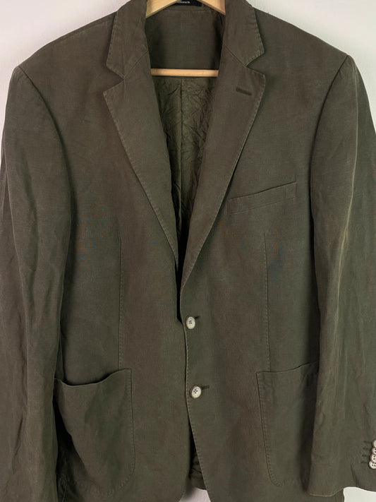 Walbusch Herren Blazer Gr M Farbe Khaki