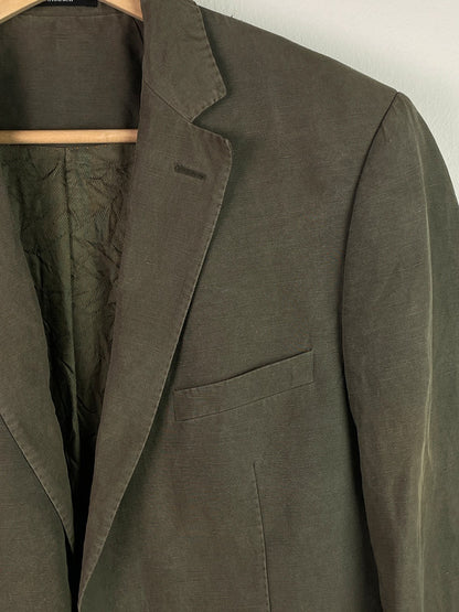 Walbusch Herren Blazer Gr M Farbe Khaki