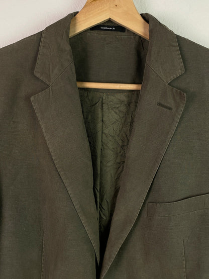Walbusch Herren Blazer Gr M Farbe Khaki