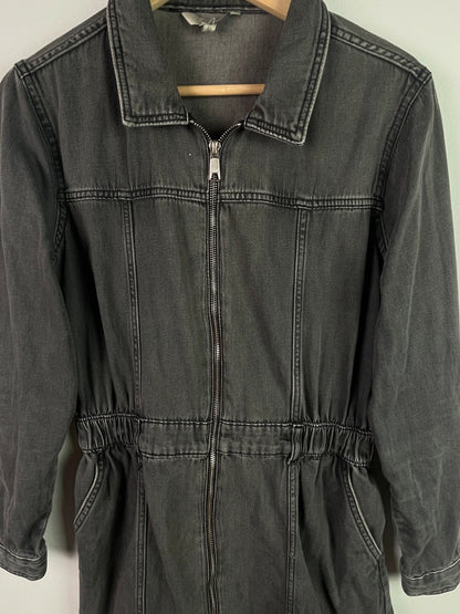 Clockhouse Damen Jeansmantel Gr 40 Farbe Grau