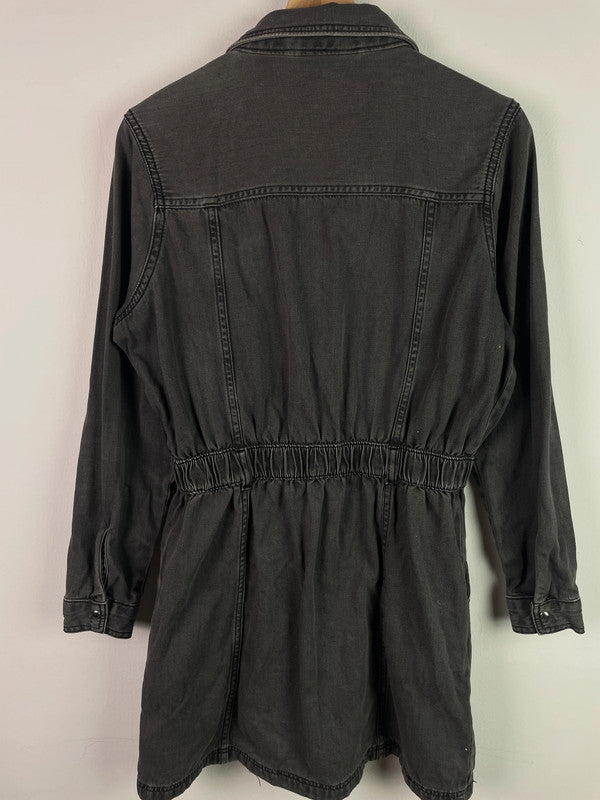Clockhouse Damen Jeansmantel Gr 40 Farbe Grau