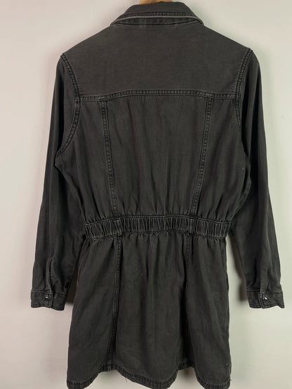Clockhouse Damen Jeansmantel Gr 40 Farbe Grau
