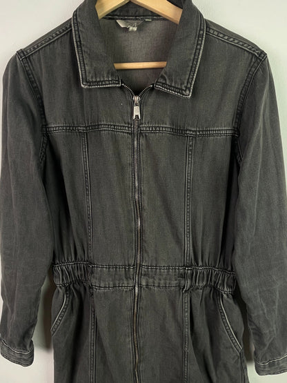 Clockhouse Damen Jeansmantel Gr 40 Farbe Grau