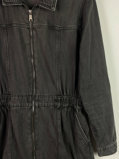 Clockhouse Damen Jeansmantel Gr 40 Farbe Grau