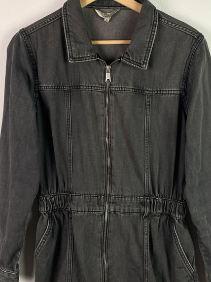 Clockhouse Damen Jeansmantel Gr 40 Farbe Grau
