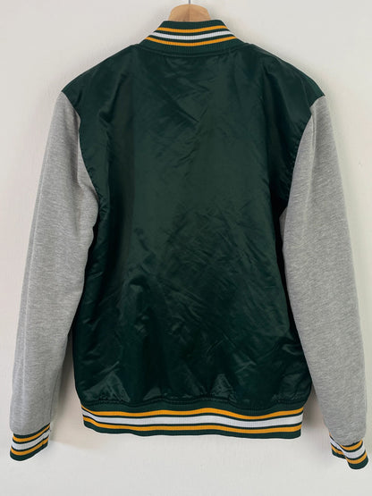 Majestic Herren Bomberjacke Gr S Farbe Grün