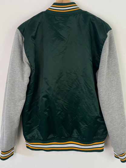 Majestic Herren Bomberjacke Gr S Farbe Grün