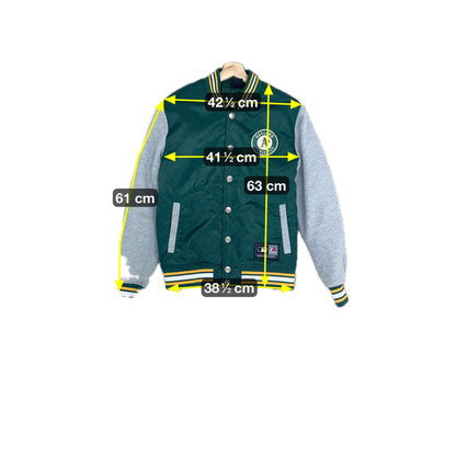 Majestic Herren Bomberjacke Gr S Farbe Grün